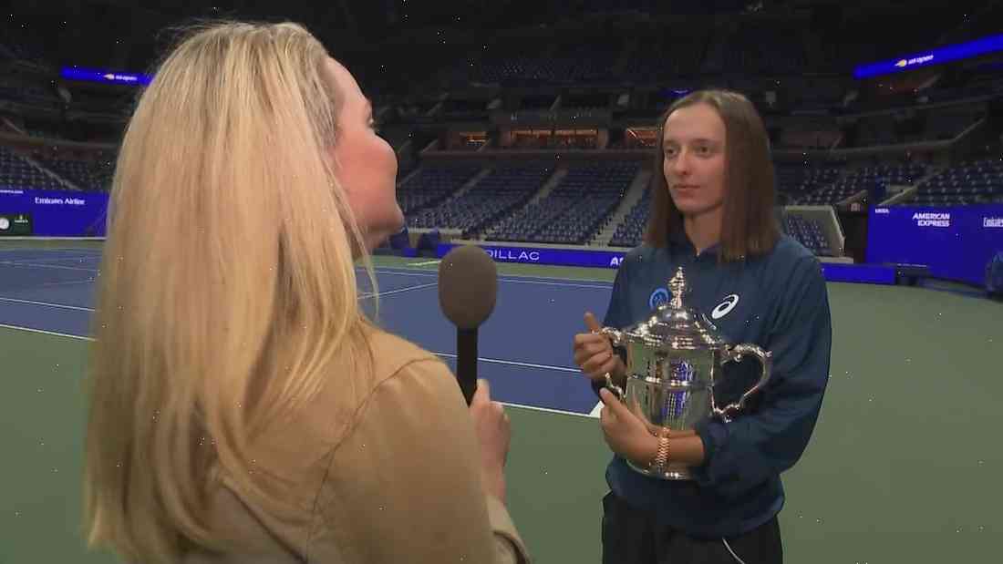 Iga Swiatek on winning the US Open and the US Open semifinals