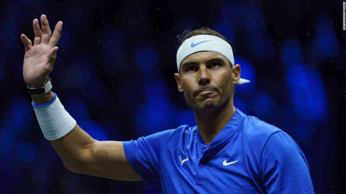 Rafael Nadal withdraws from Laver Cup event due to personal reasons